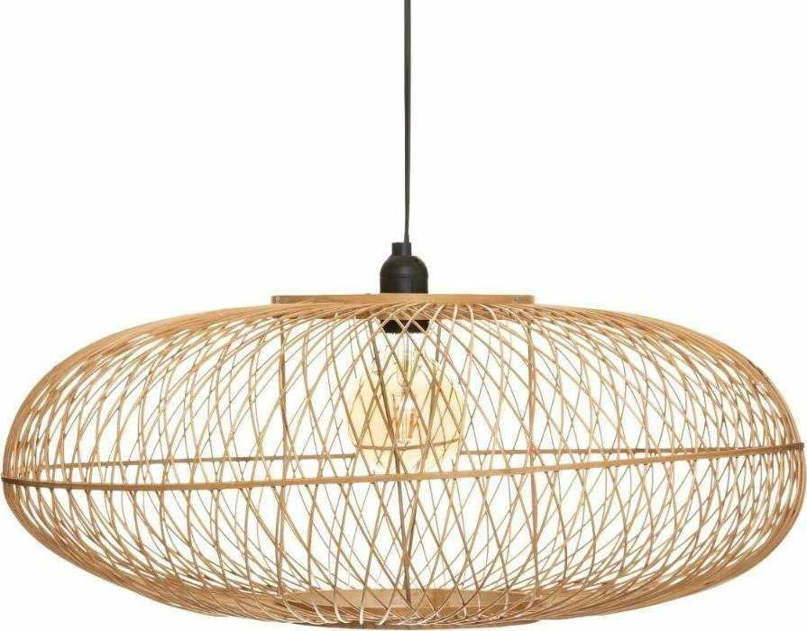 Atmosphera Pakabinamas šviestuvas bambukinis LOREN, Ø 60 cm