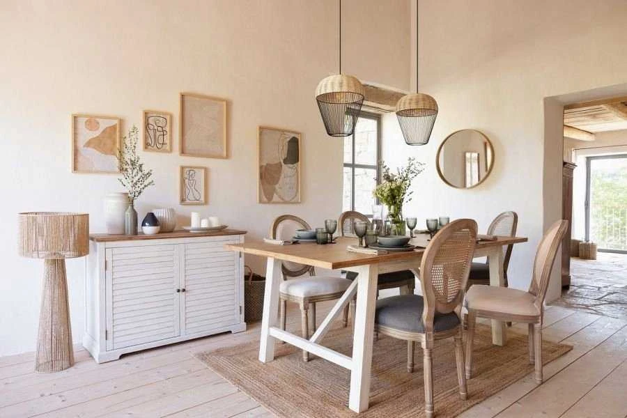 Atmosphera Lamp Boho toršeras ADRIA, aukštis 97 cm