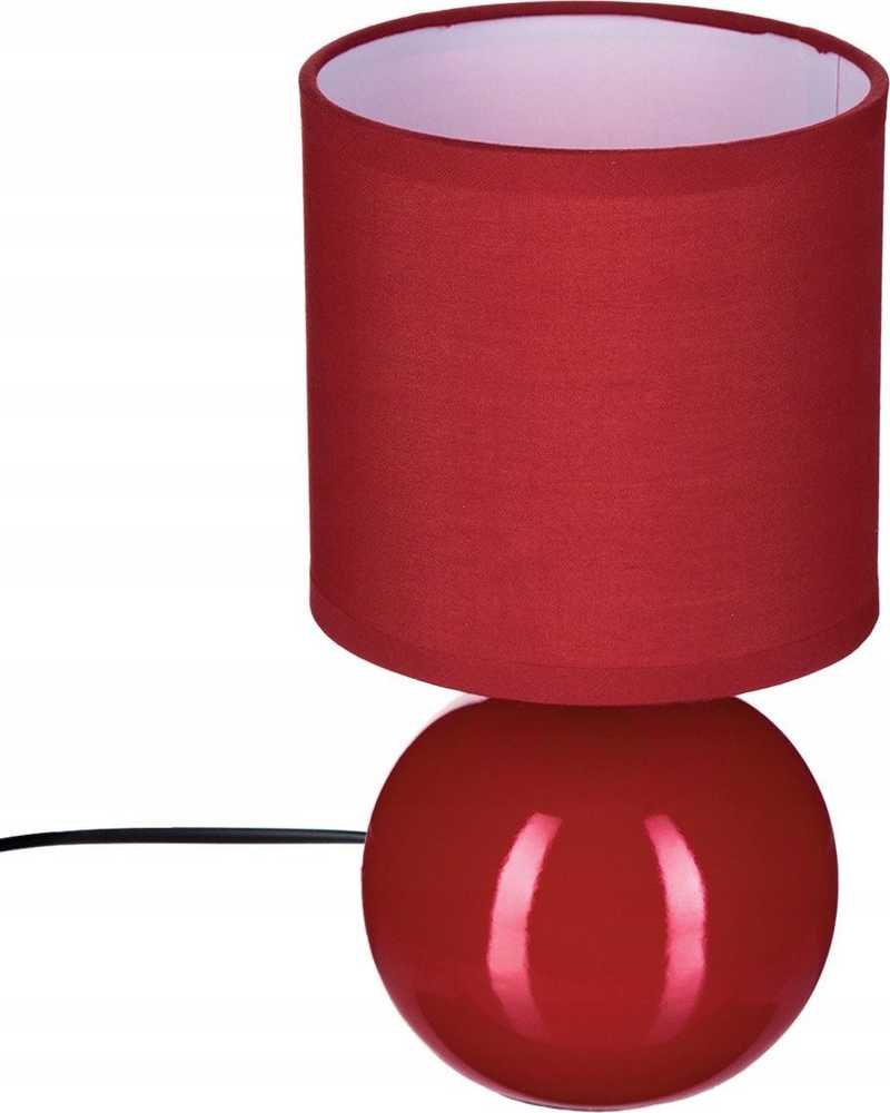 Atmosphera Lamp Baltas naktinis šviestuvas Boule, dekoratyvinis apšvietimas su gaubtu ir keraminiu pagrindu E14