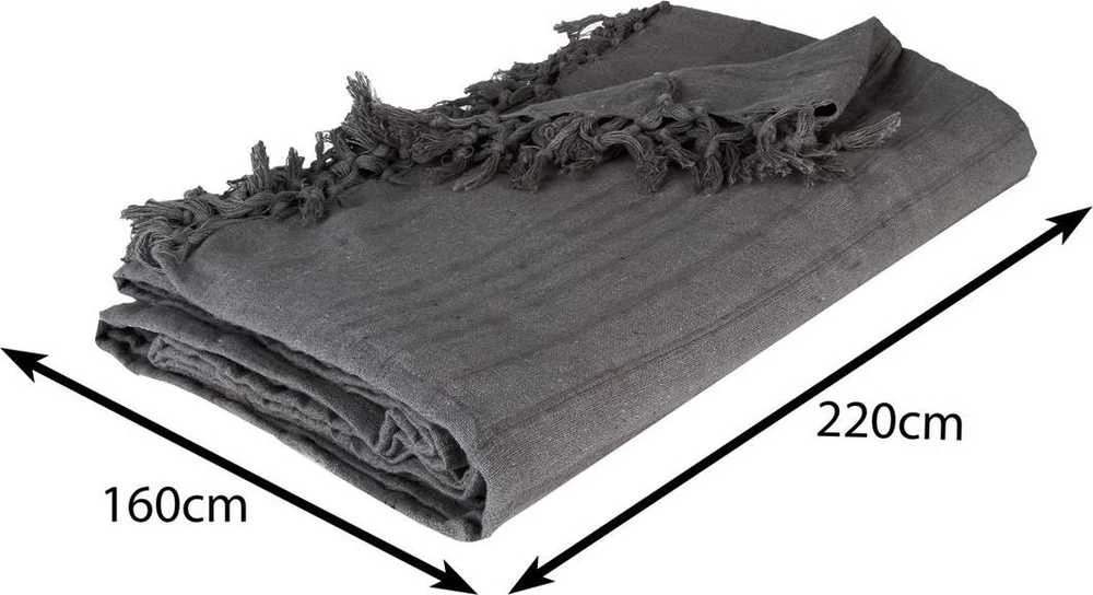 Atmosphera Cotton Lovatiesė su kutais, dekoratyvinė medvilninė kepurė baldų apsaugai