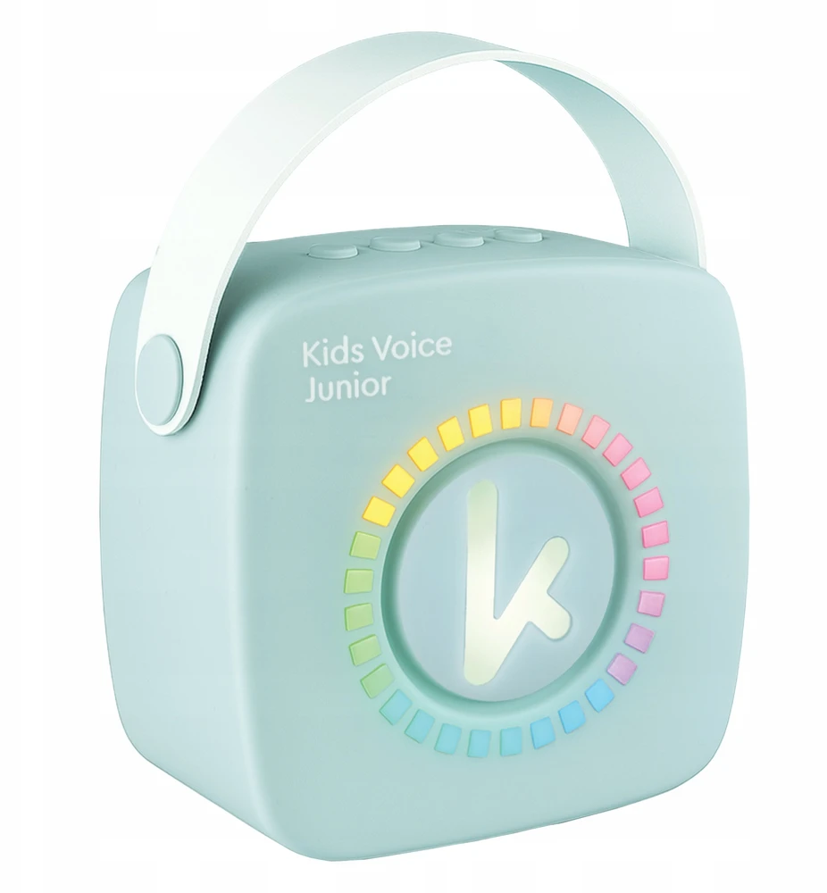 Atmosphera „Bluetooth“ garsiakalbis su karaoke mikrofonu 2 viename vaikams „Kiddoboo Kidsvoice Junior“ / „Kbt3blu“ / mėlynas