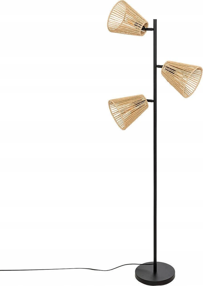 Atmosphera GIADA boho toršeras, 3 pasukami šviestuvai, 150 cm