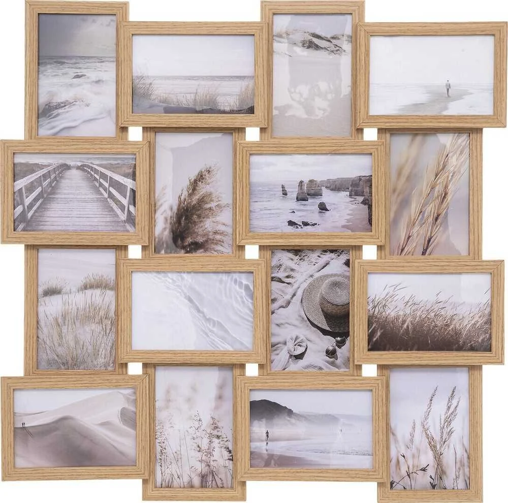Nuotraukų rėmelis Atmosphera Daugiarėlis 16 nuotraukų MIA, 55,5 x 55,5 cm