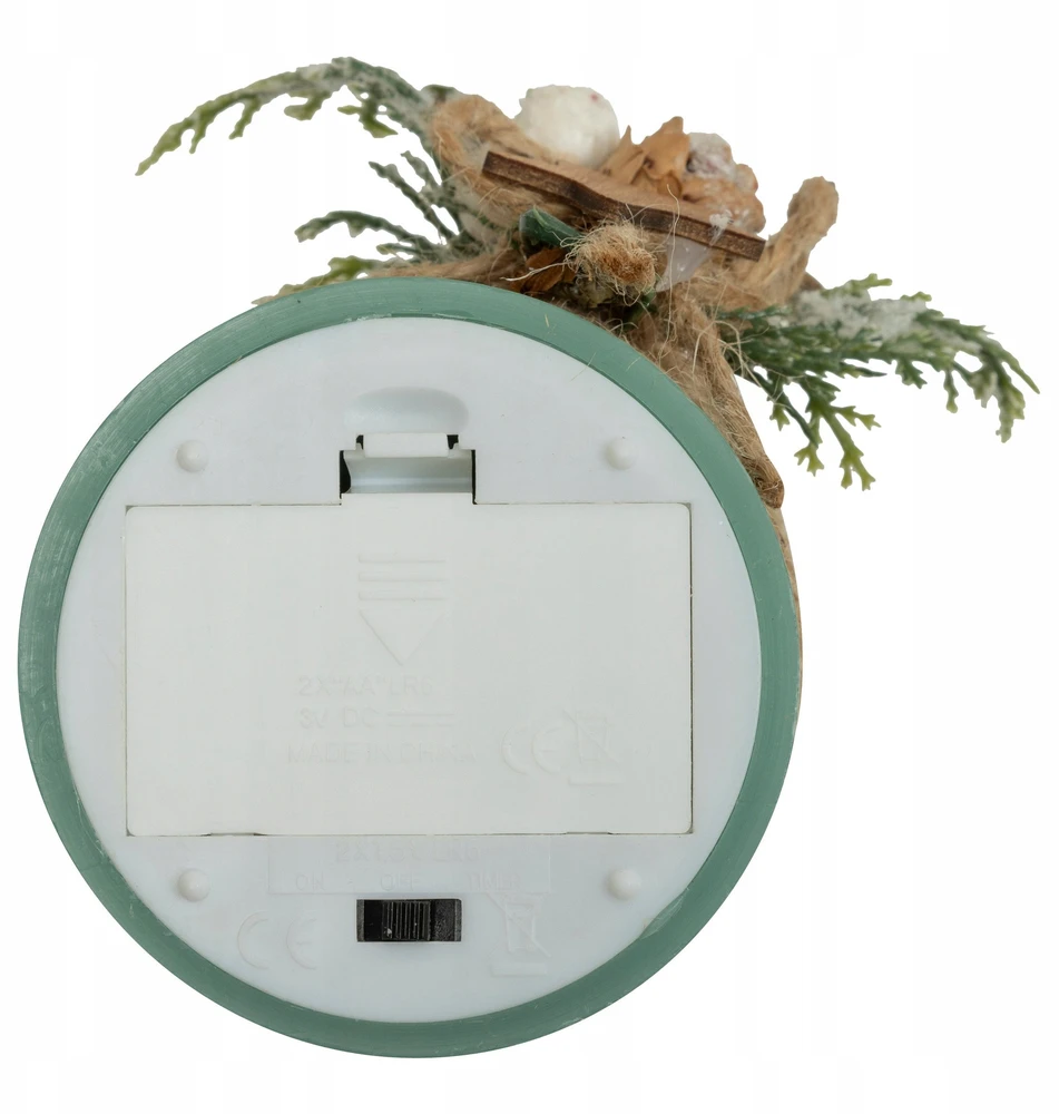 Atmosphera Dekoratyvinė LED parafino žvakė, 10 cm