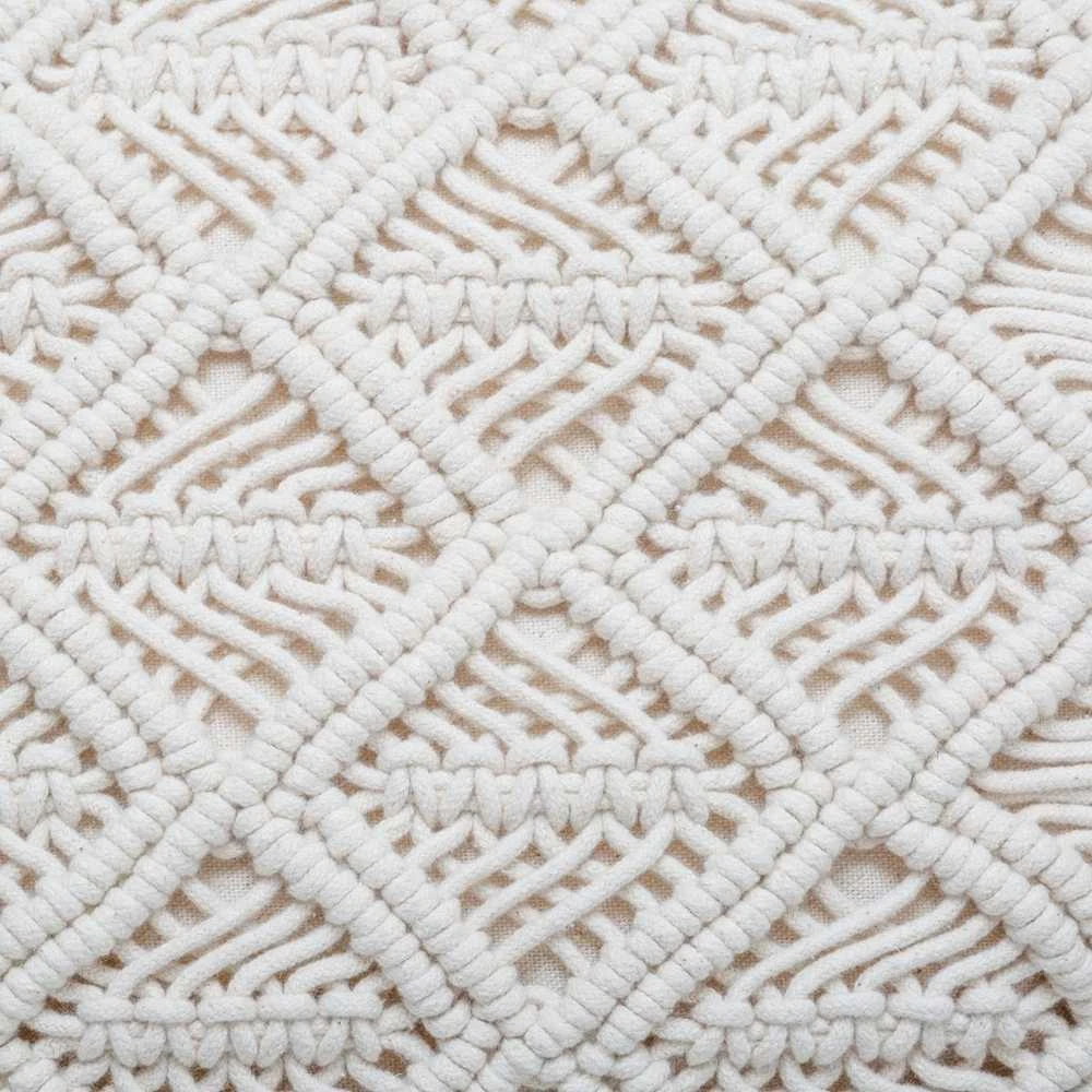 Atmosphera Dekoratyvinė pagalvėlė su kutais MACRAME, 30 x 50 cm, smėlio spalvos