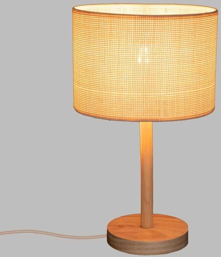 Atmosphera Lamp Stalinis šviestuvas DELLA, medinis pagrindas, 42 cm