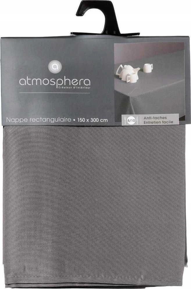 Staltiesė Atmosphera 103902B, pilka, 300 cm x 150 cm