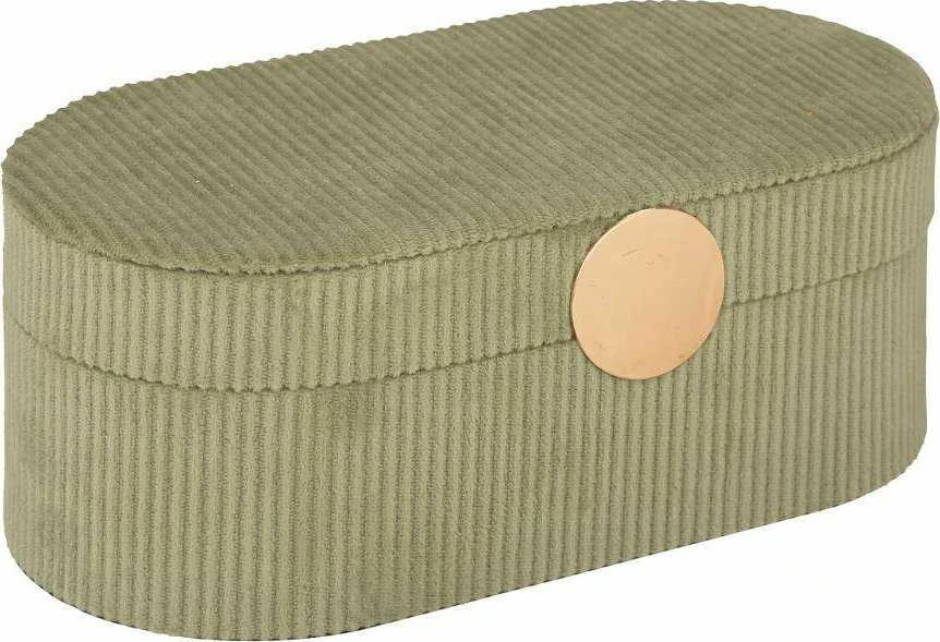 Atmosphera Enya papuošalų dėžutė, velvetas, 13 x 10 x 25,5 cm