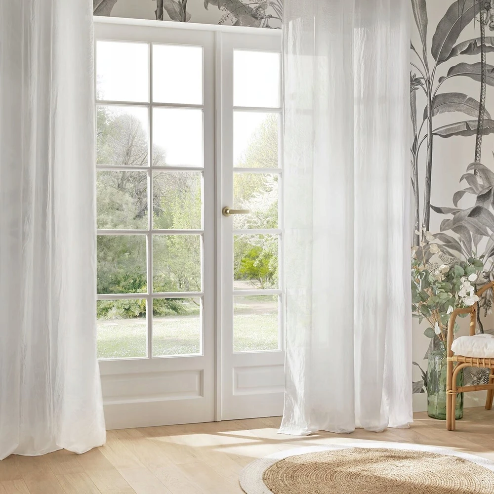 Day curtain Atmosphera Paxta. baltas. 130 x 240 cm