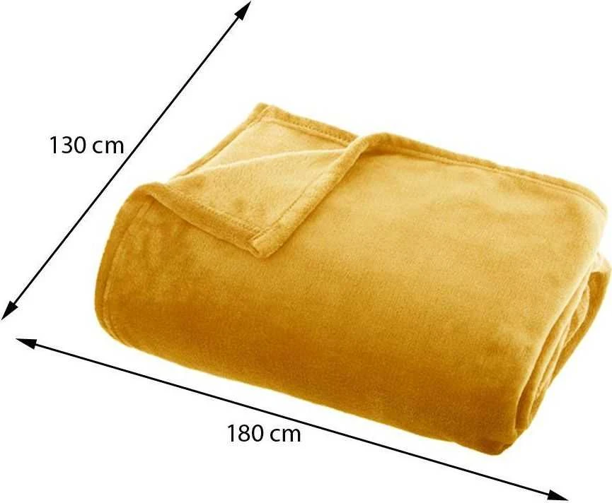 Pledas Atmosphera 156047R, geltona, 130 cm x 180 cm