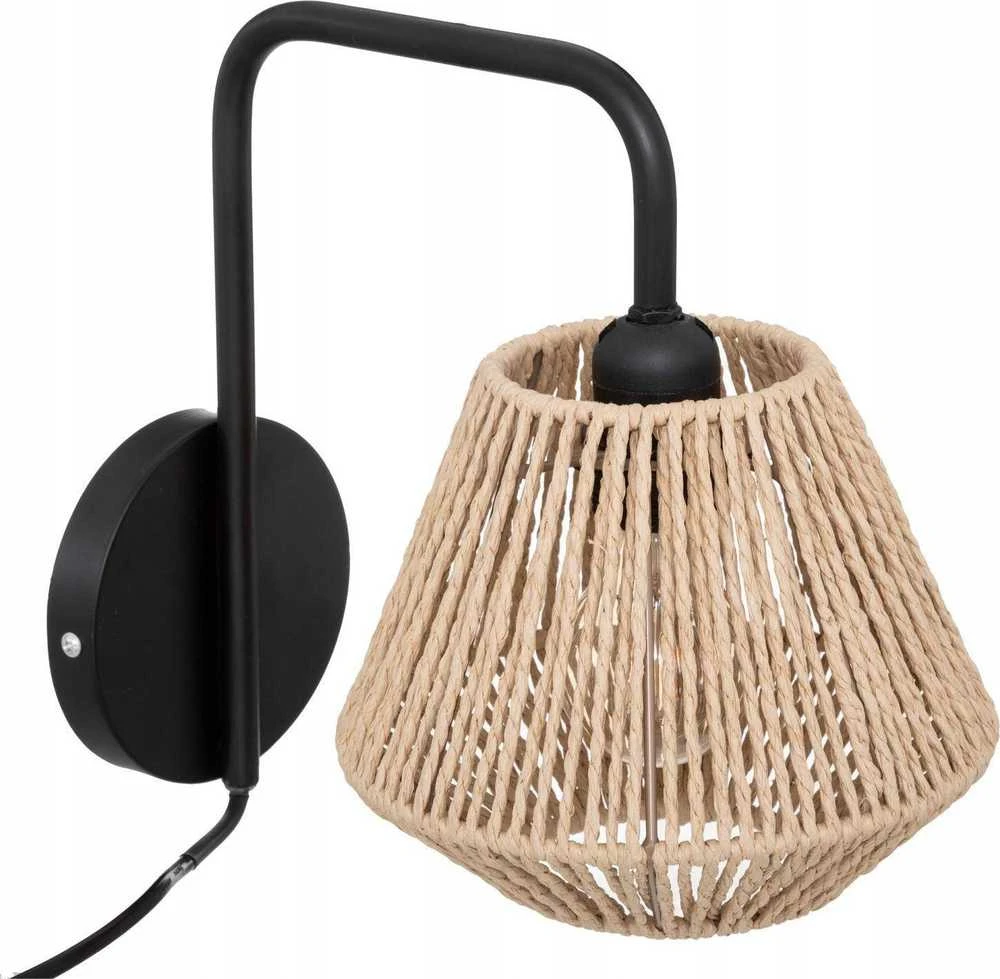Atmosphera Sieninis šviestuvas su Jily austu gaubtu, metalinis, Ø 18 cm