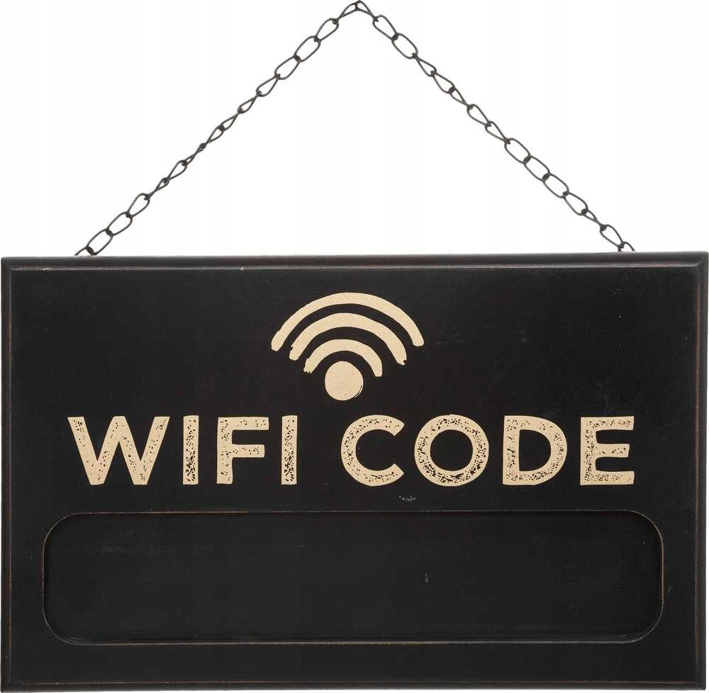 Atmosphera Code Kreida lenta juoda WIFI KODAS, 35 x 22 cm