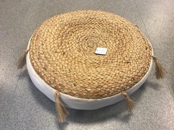 Atmosphera Grindų pagalvė RITUAL, Ø 38 cm, džiutas
