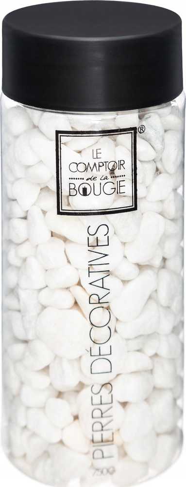 Atmosphera PIERRE DÉCO dekoratyviniai akmenys, 750 g, balti