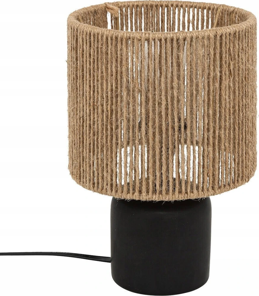 Atmosphera KOBY keraminis stalinis šviestuvas su austu gaubtu, 24 cm