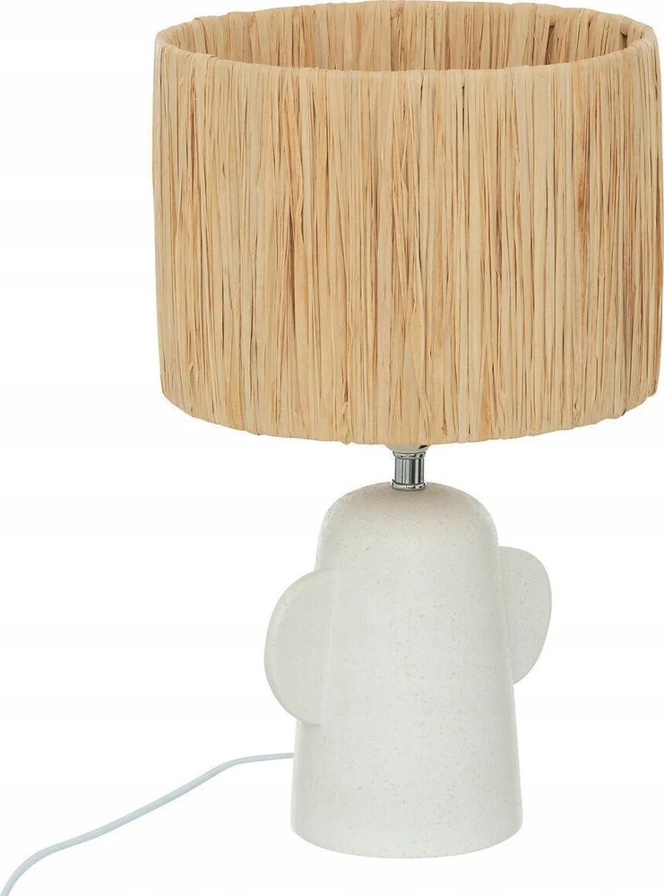 Atmosphera Keraminė stalinė lempa su atspalviu RAIA, 42 cm