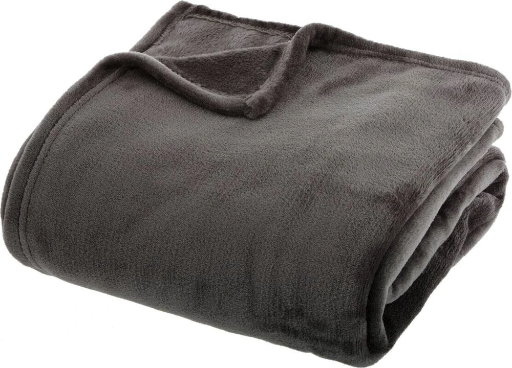 Atmosphera Fleece antklodė UNI 180 x 230 cm, spalva juoda