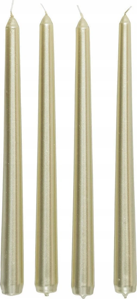 Atmosphera Satininių žvakių rinkinys, 4 vnt., 25 cm