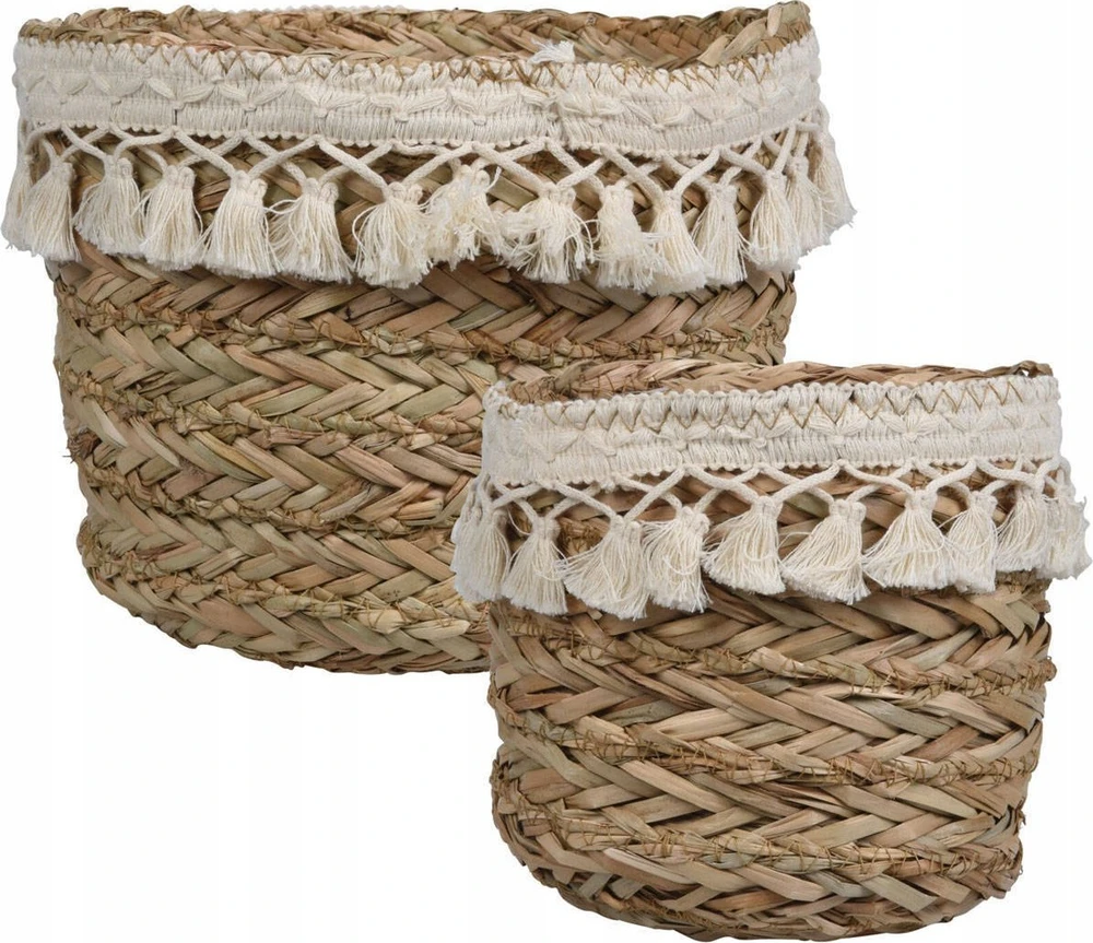 Atmosphera PIECES Vaikų laikymo krepšeliai BOHO, 2 vnt