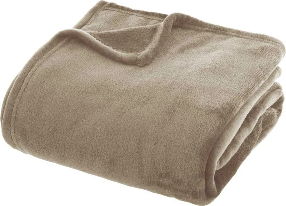 Atmosphera Fleece antklodė UNI 180 x 230 cm, smėlio spalvos