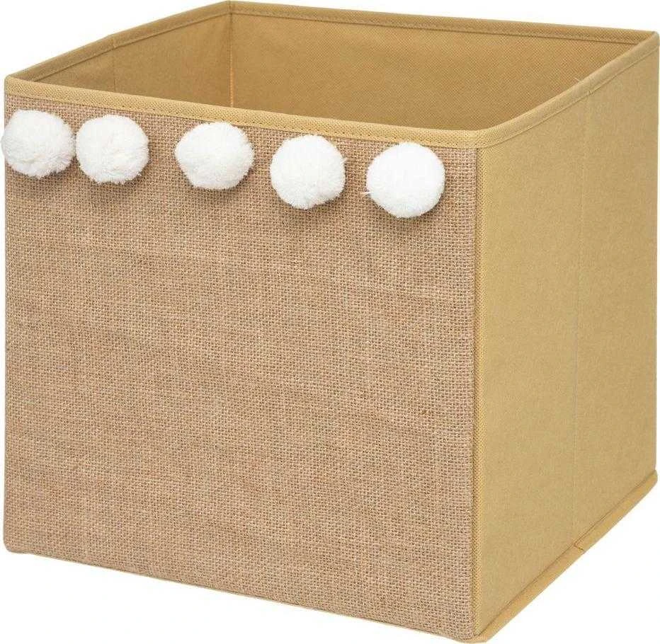 Atmosphera POMPOM tekstilės indelis, 29 x 29 cm