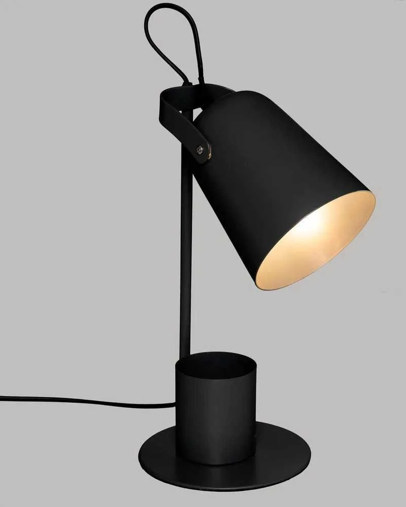 Atmosphera Lamp ELIO stalinė lempa su metaline konstrukcija, aukštis 34 cm