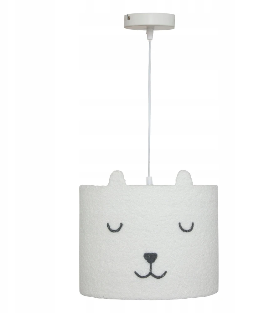 Atmosphera Lamp Lubinis šviestuvas vaikų kambariui TOXEY, meškiukas su ausytėmis, Ø 28 cm