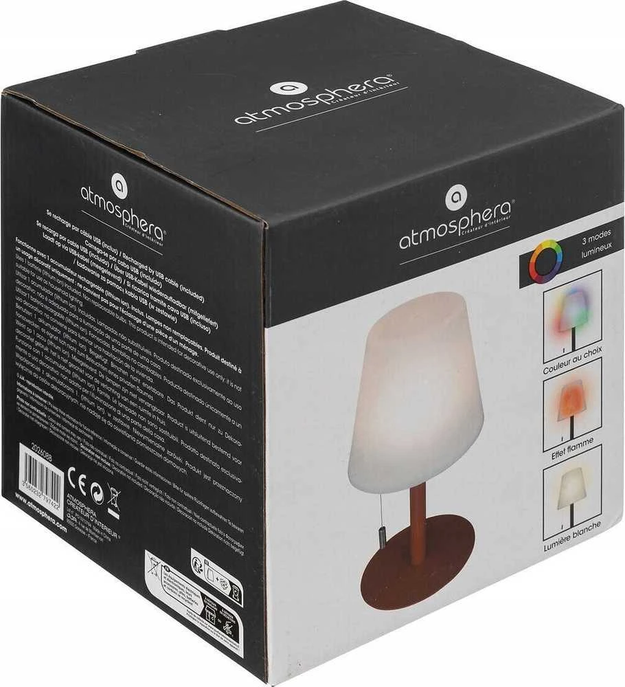 Atmosphera Sodo lempa ZACK, 30 cm