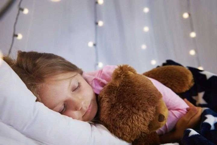 Atmosphera Lampka Nocna Silikon Laikrodis Meškiukas Žadintuvas Data Muzyka Oświetlenie RGB 1800mAh / JL822 / Meškiukas