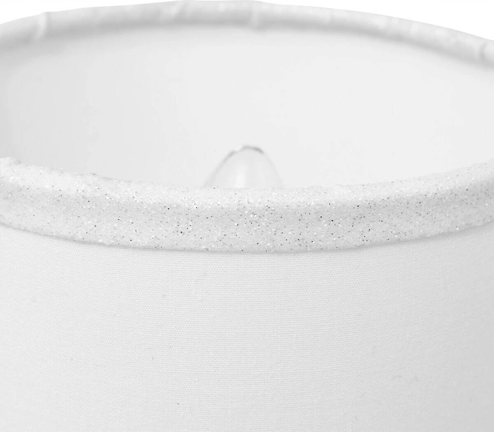 Atmosphera Šerkšnų spalvų naktinė lempa, 25 cm