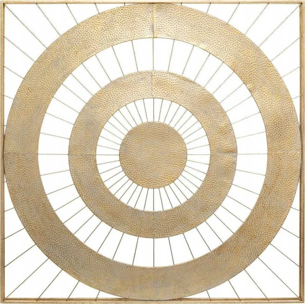 Atmosphera Sienų apdaila iš metalo LOUISE, 90 x 90 cm