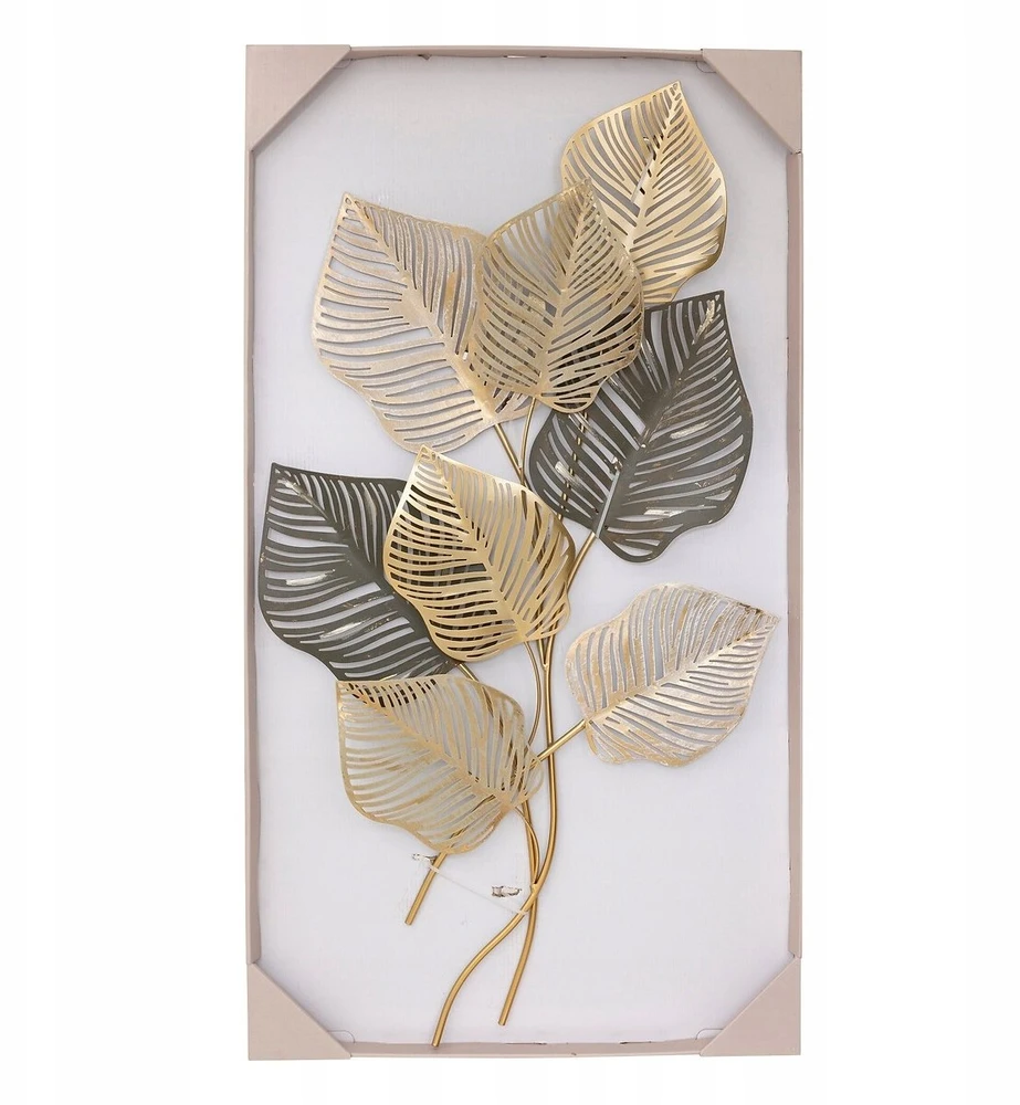 Atmosphera Metalinė sienos dekoracija NADIA, 100 x 53 cm