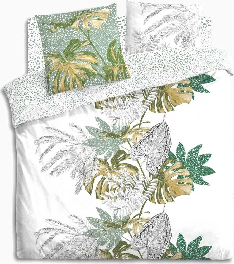 Atmosphera Cotton Medvilninis patalynės komplektas 2 asmenims MONSTERA, 240x220 cm
