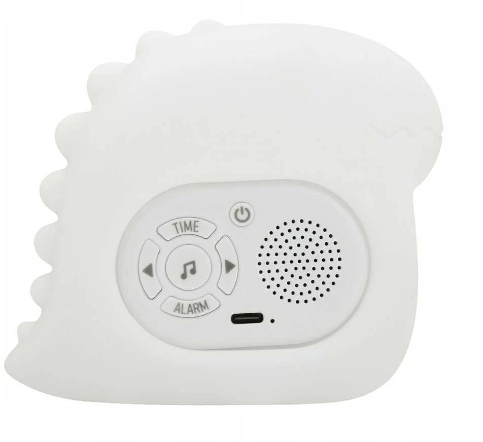 Atmosphera Lampka Nocna Silikon Laikrodis Žadintuvas Data Muzyka Oświetlenie RGB LED 1800mAh / JL-826 / Dinozaur