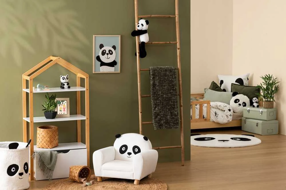 Atmosphera Apvali PANDA pagalvėlė su ausimis, Ø 27 cm