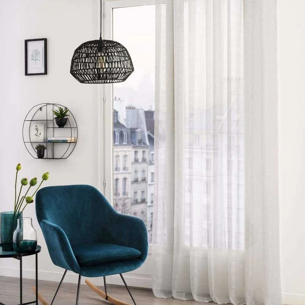 Atmosphera Style Skandinaviško stiliaus balta užuolaida, sukurta LOUIS