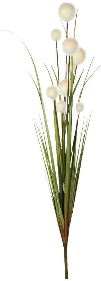 Artificial branch Atmosphera. baltas/žalias. 91 cm