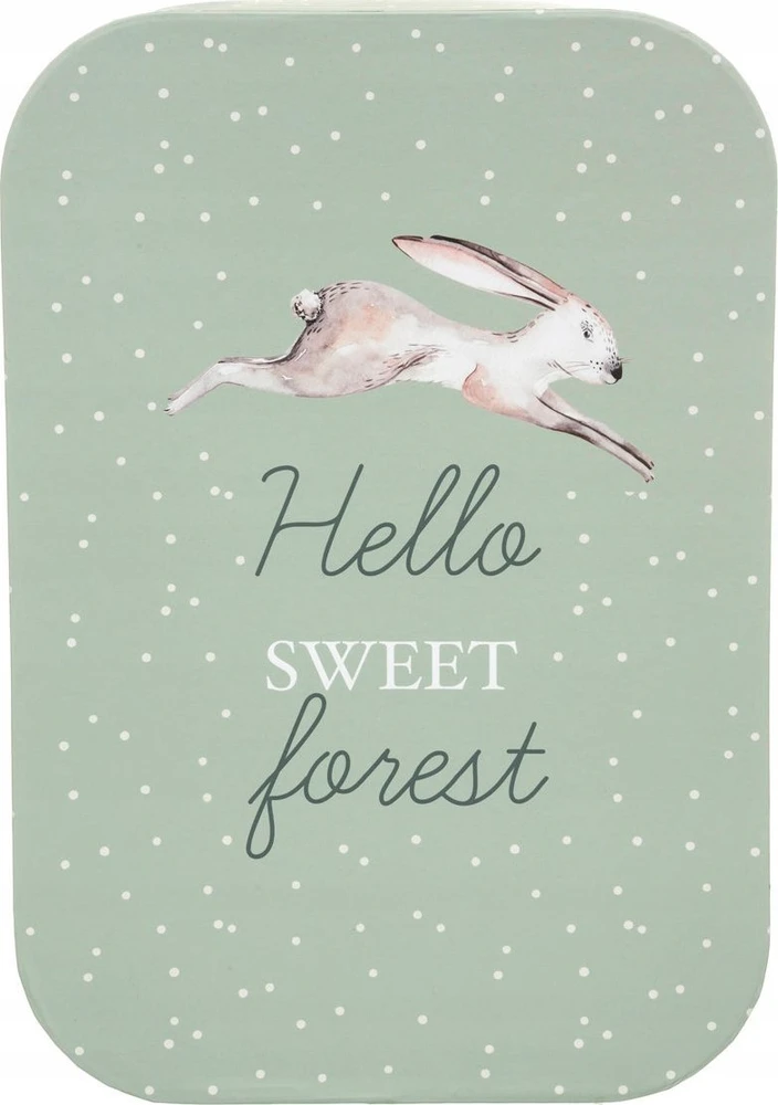 Atmosphera PIECES Dekoratyvinės dėžutės su dangteliu Forest Friends, 3 vnt
