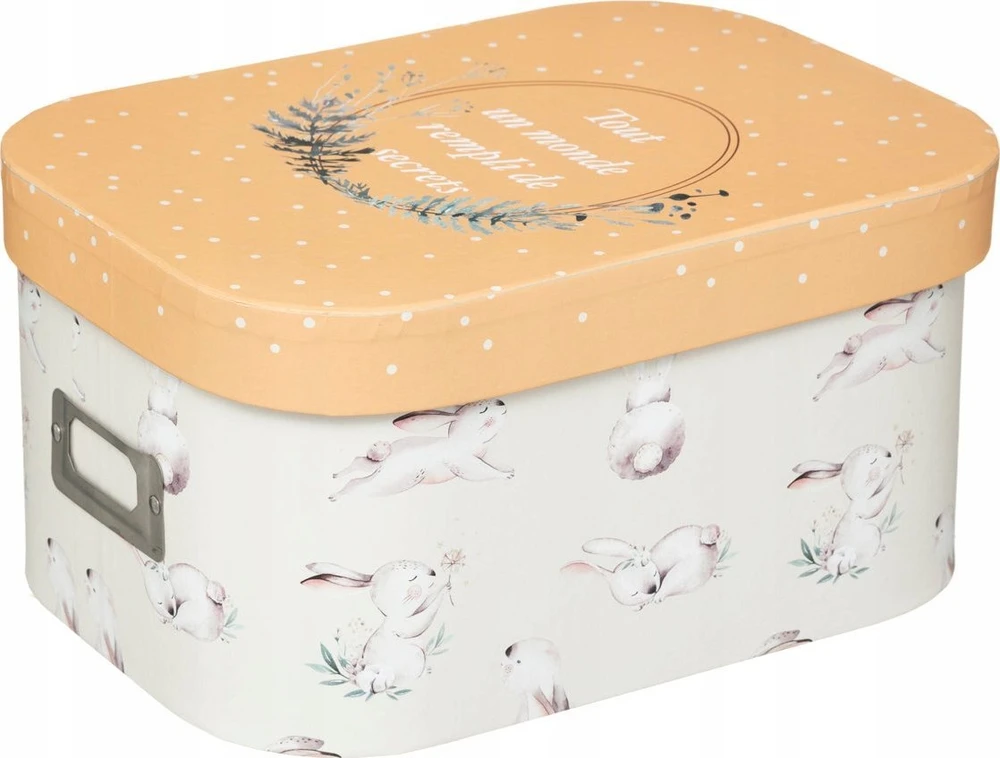 Atmosphera PIECES Dekoratyvinės dėžutės su dangteliu Forest Friends, 3 vnt