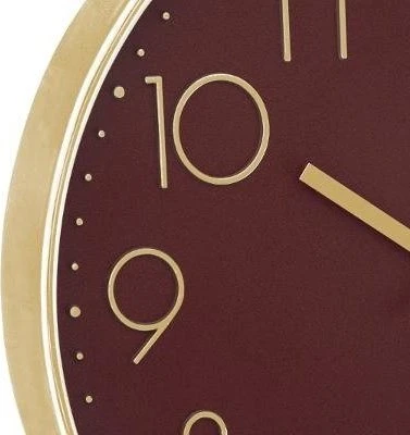 Atmosphera Sieninis vaikų kambario laikrodis su tyliu mechanizmu, baltas, 30 cm Ø