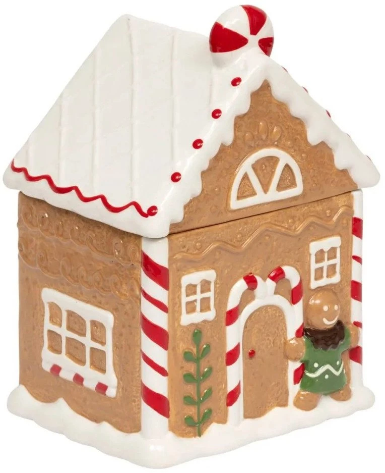 Atmosphera Gingerbread house-shaped cookie jar, 1.5 l