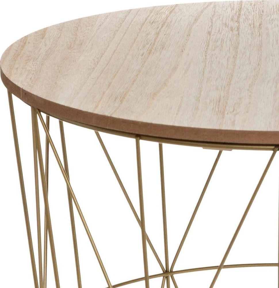 ATMOSPHERA Sourcing KUMI GOLD MET ŠONINIS STALAS MM 157056I | Tiekimas