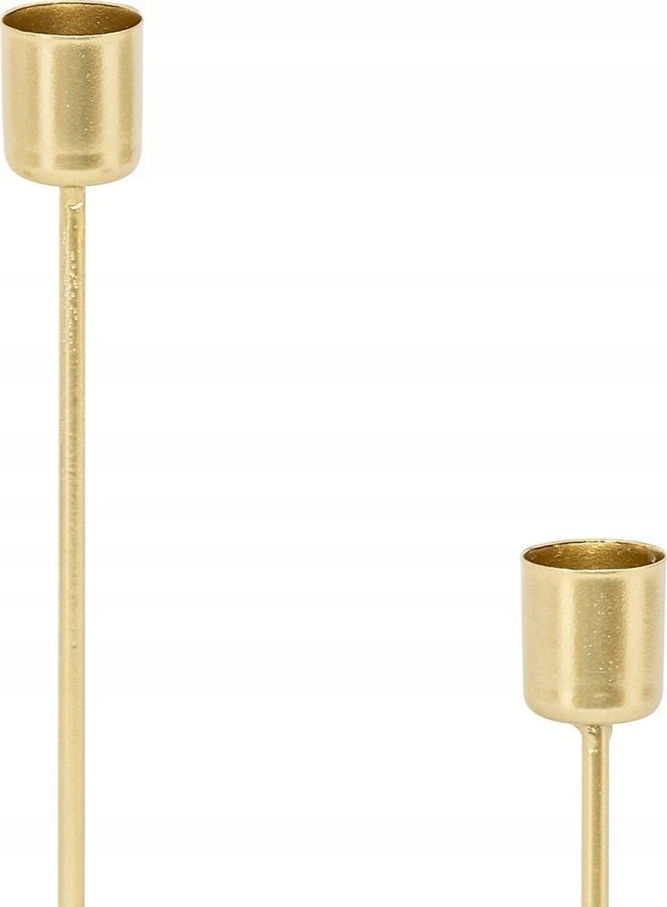 Žvakidė Atmosphera 204307, metalas, H20 cm, aukso