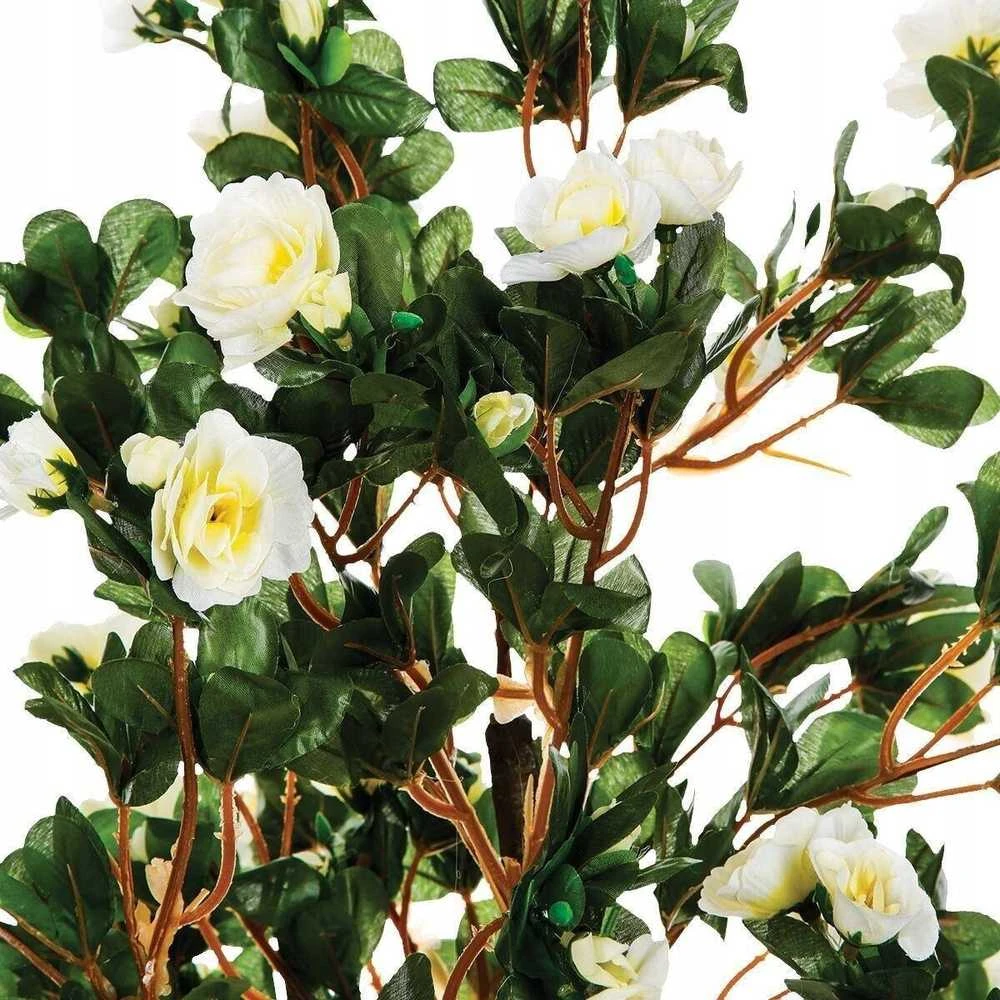 Atmosphera Artificial plant AZALIA, baltos spalvos, 81 cm