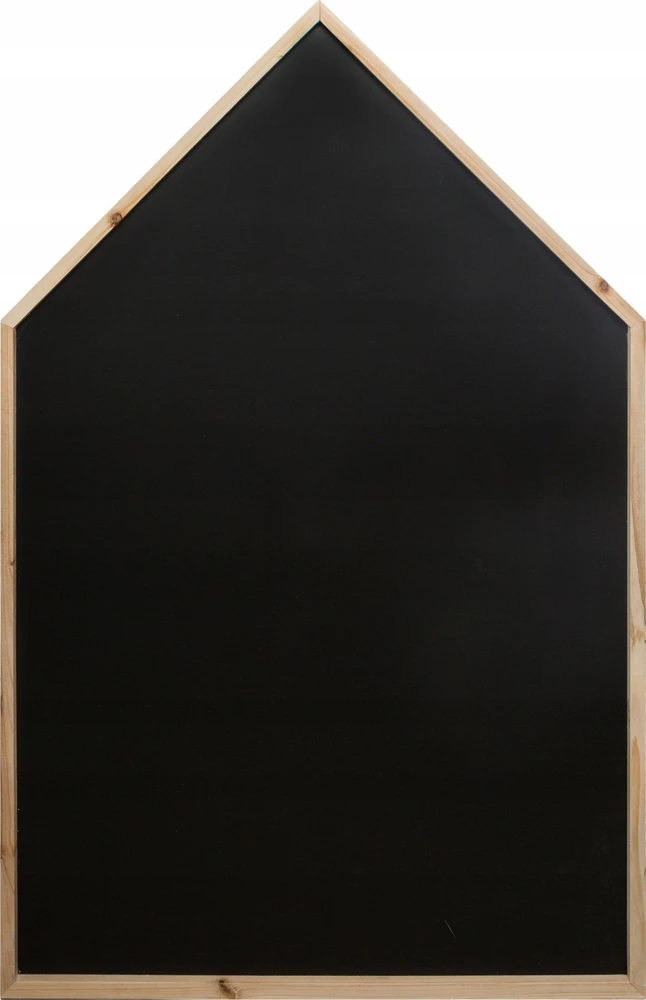 Atmosphera Frame Namelio formos juoda kreidinė lenta su mediniu rėmu idealiai tinka vaikų kambariui