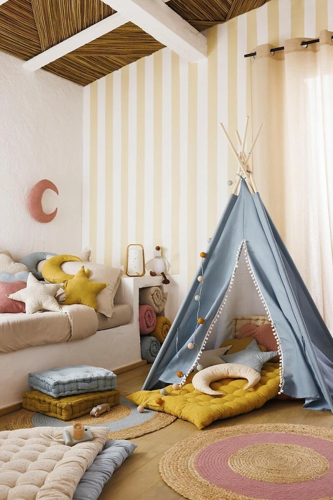 ATMOSPHERA TIPI palapinė vaikams, 120 cm x 120 cm