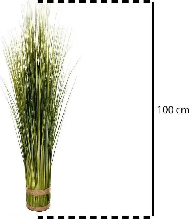 Atmosphera Dekoratyvinė žolė su džiuto įrišimu, 100 cm