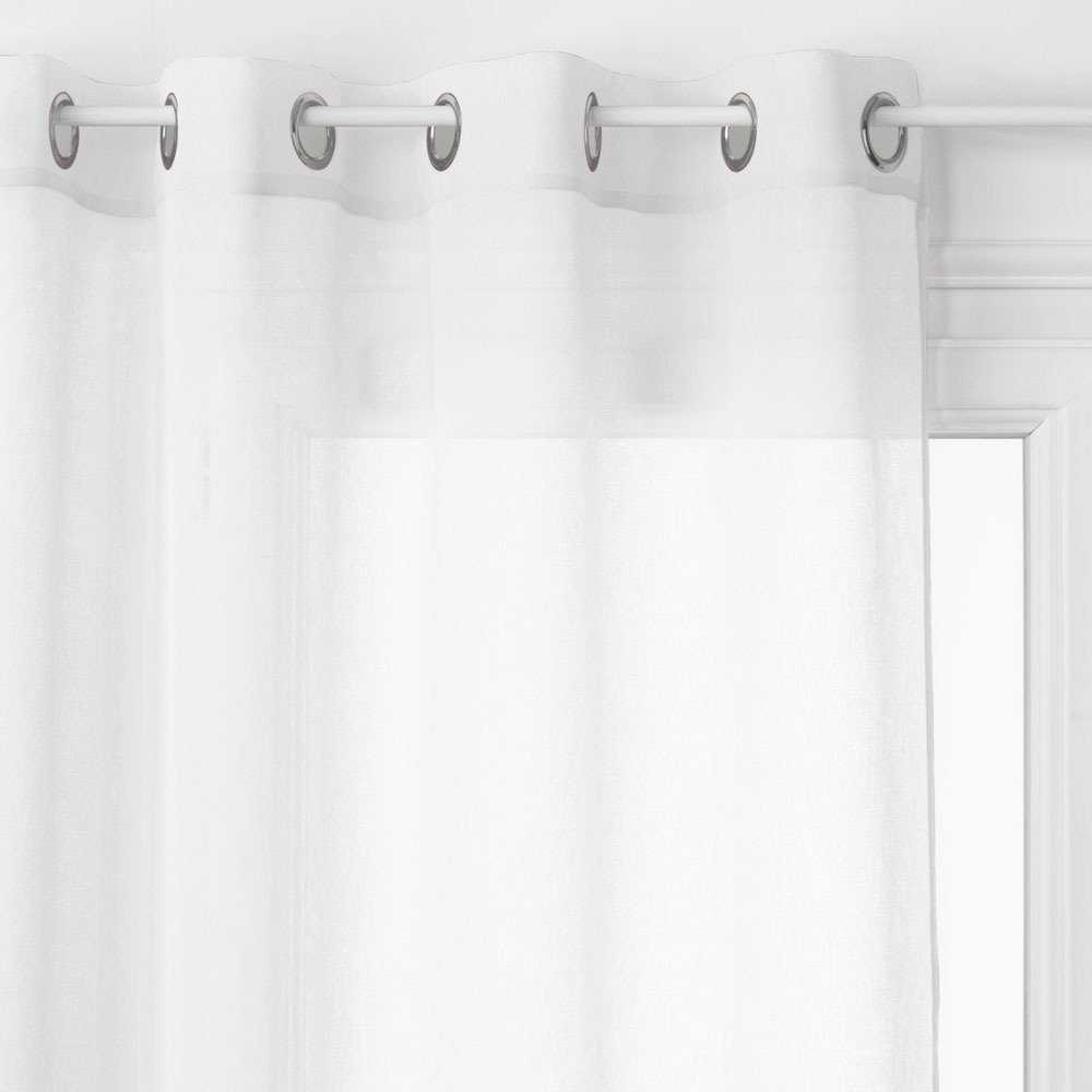 Day curtain Atmosphera Georgette. baltas. 140x240 cm