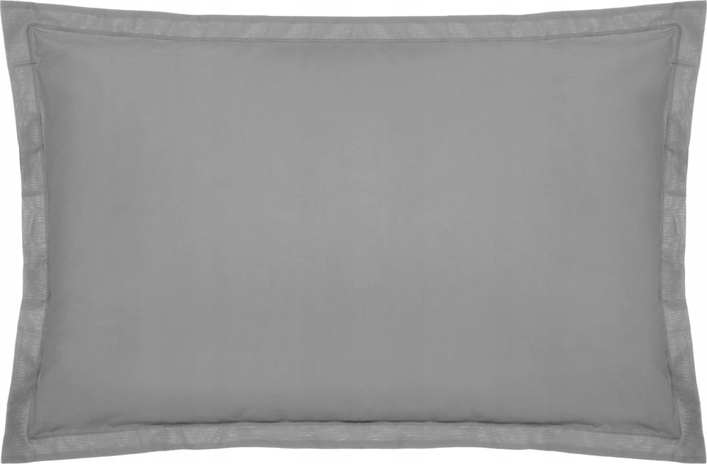 Atmosphera Pagalvėlės užvalkalas iš medvilnės, 50 x 70 cm, pilkas