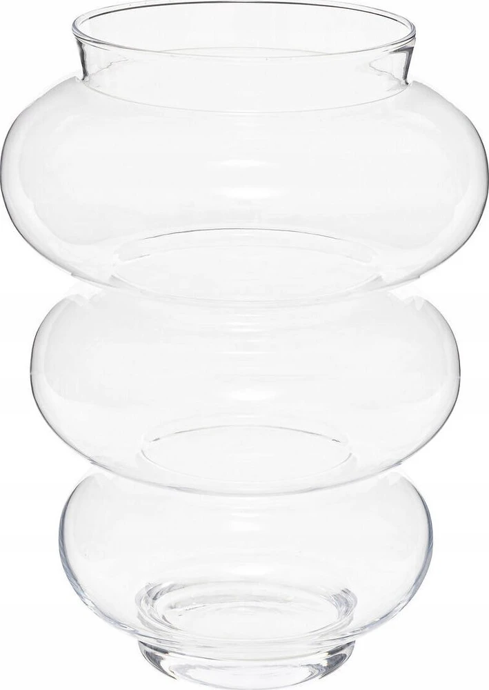 Atmosphera MATALI dvigubo stiklo vaza, 36 cm